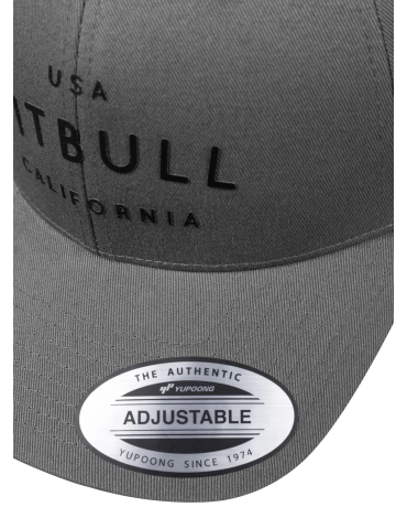 Czapka Pitbull Snapback USA CAL grafitowa