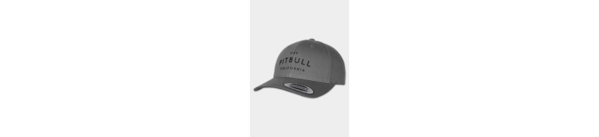 Czapka Pitbull Snapback USA CAL grafitowa