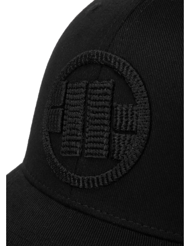 Czapka Pitbull 3D Logo czarna