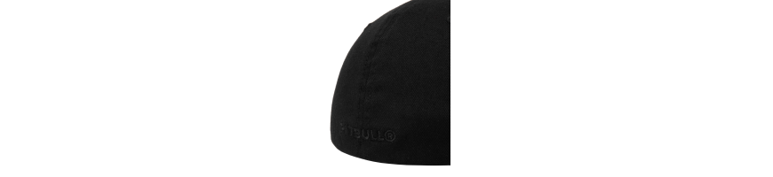 Czapka Pitbull 3D Logo czarna