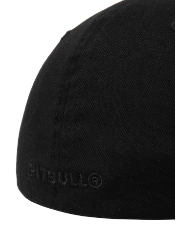 Czapka Pitbull 3D Logo czarna