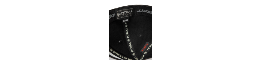Czapka Pitbull 3D Logo czarna