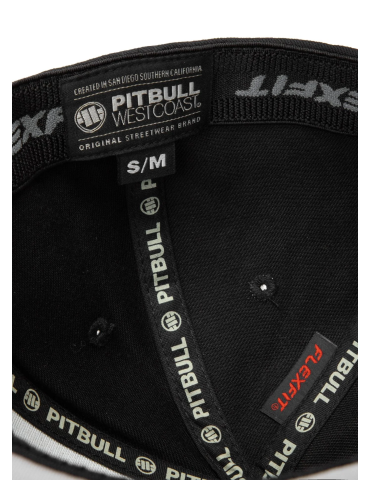 Czapka Pitbull 3D Logo czarna