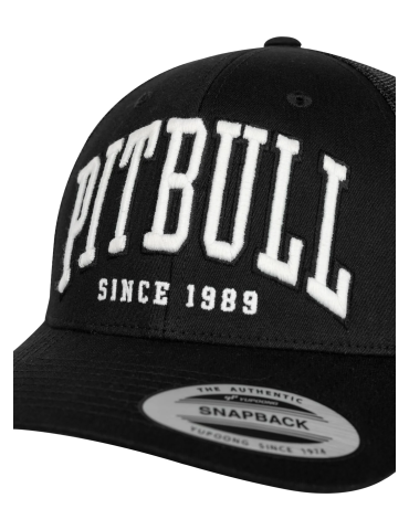 Czapka Pitbull Norton trucker low profile czarena