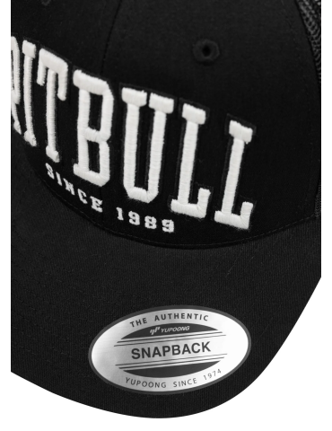 Czapka Pitbull Norton trucker low profile czarena