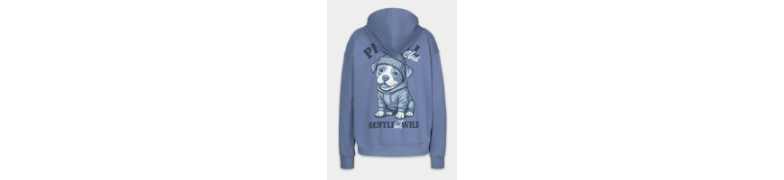 Bluza Pitbull West Coast Gentle niebieska