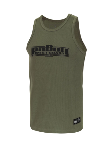 Tank Top Pitbull Rib Boxing zielony