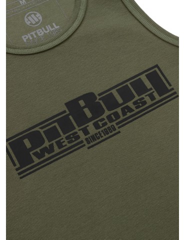 Tank Top Pitbull Rib Boxing zielony