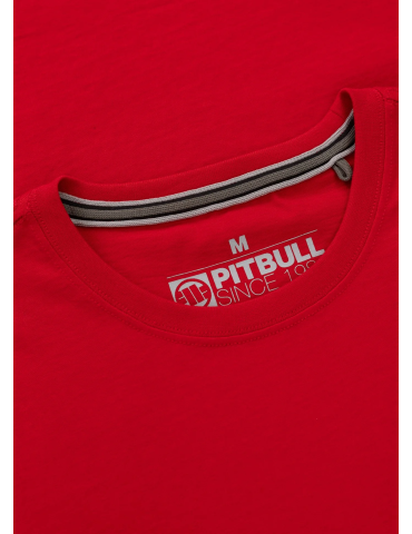 T-shirt Pitbull West Coast Small logo czerwony