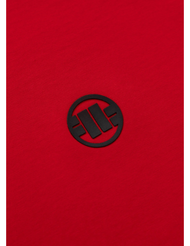 T-shirt Pitbull West Coast Small logo czerwony