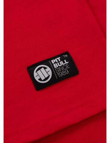 T-shirt Pitbull West Coast Small logo czerwony
