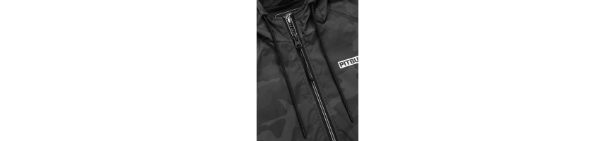 Kurtka Pitbull West Coast Athletic Logo II czarna/camo
