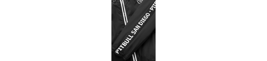 Kurtka Pitbull West Coast Aaricia Stripes czarna