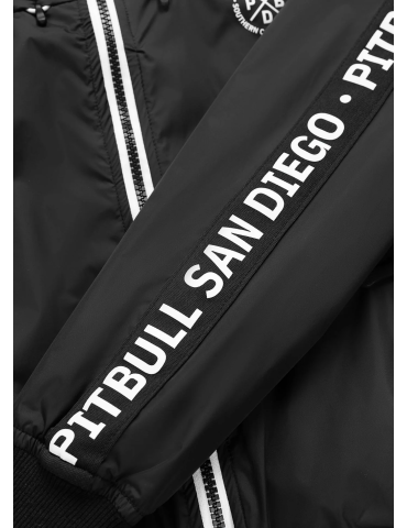 Kurtka Pitbull West Coast Aaricia Stripes czarna
