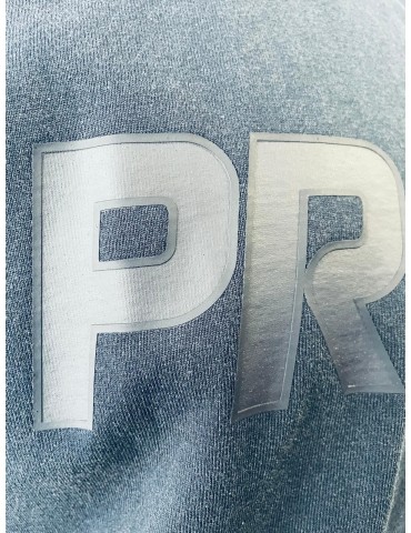 T-shirt PROSTO Big Log Washed oversize granatowy