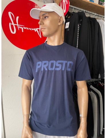 T-shirt PROSTO BigLog granatowa