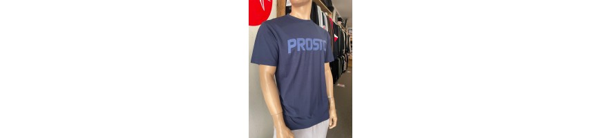 T-shirt PROSTO BigLog granatowa