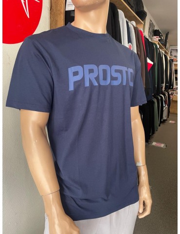 T-shirt PROSTO BigLog granatowa