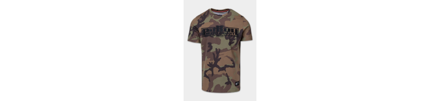 T-shirt Pitbull West Coast Boxing woodland camo