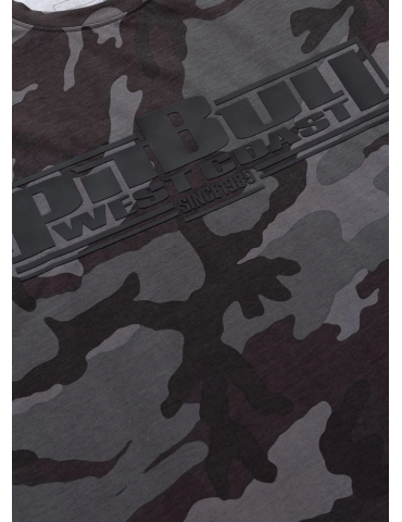 T-shirt Pitbull West Coast Boxing czarny camo