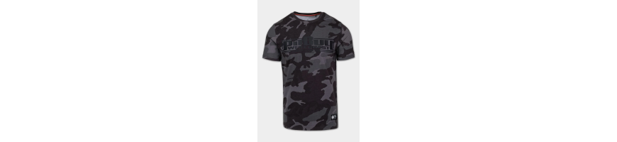 T-shirt Pitbull West Coast Boxing czarny camo