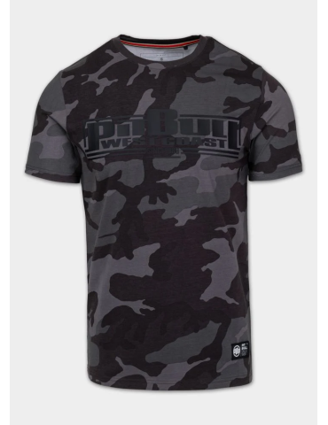 T-shirt Pitbull West Coast Boxing czarny camo