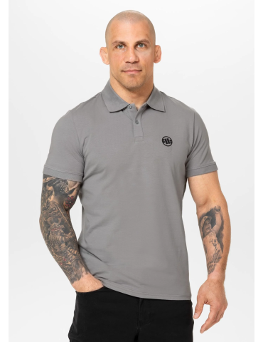 Polo Pitbull West Coast Jersey szary