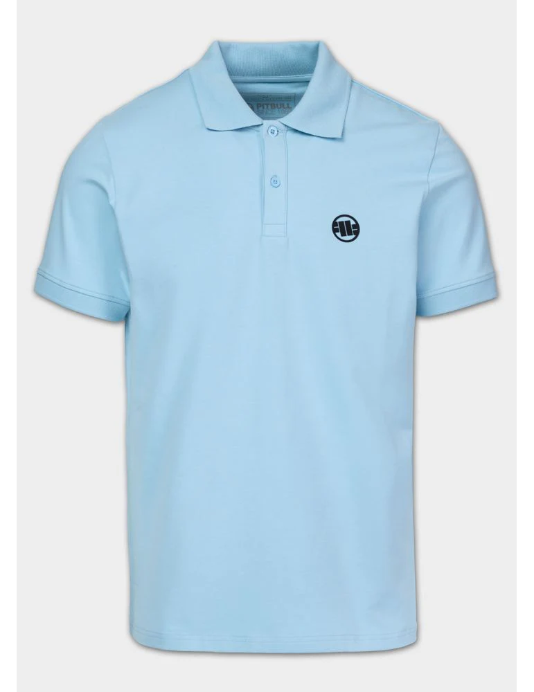Polo Pitbull West Coast Jersey niebieska