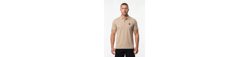 Polo Pitbull West coast Jersey beżowy
