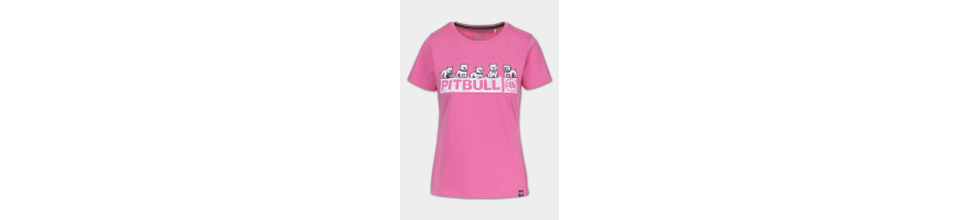 T-shirt Pitbull West Coast Softbite różowy