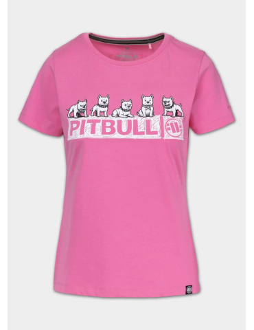 T-shirt Pitbull West Coast Softbite różowy