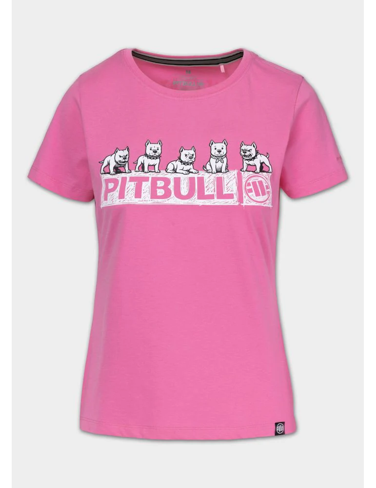 T-shirt Pitbull West Coast Softbite różowy