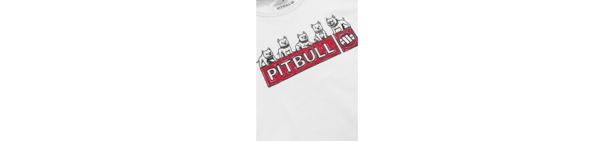 T-shirt Pitbull West coast Softbite biały