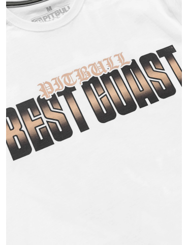 T-shirt Pitbull West Coast BEST biały