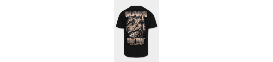 T-shirt Pitbull West Coast BEST czarny