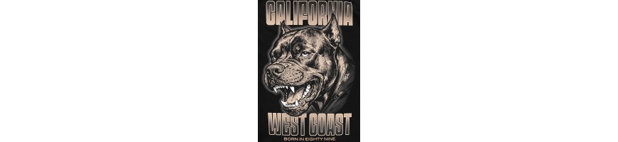 T-shirt Pitbull West Coast BEST czarny