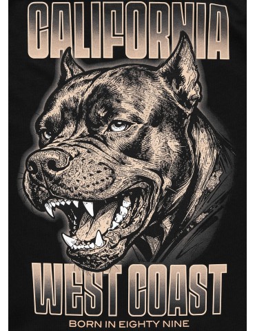 T-shirt Pitbull West Coast BEST czarny
