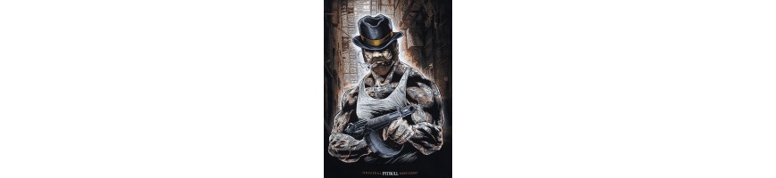 T-shirt Pitbull West Coast Hatter czarny