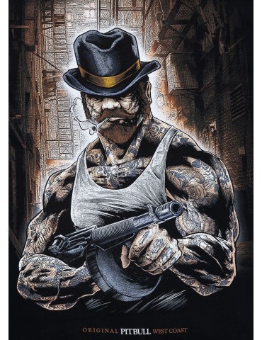 T-shirt Pitbull West Coast Hatter czarny