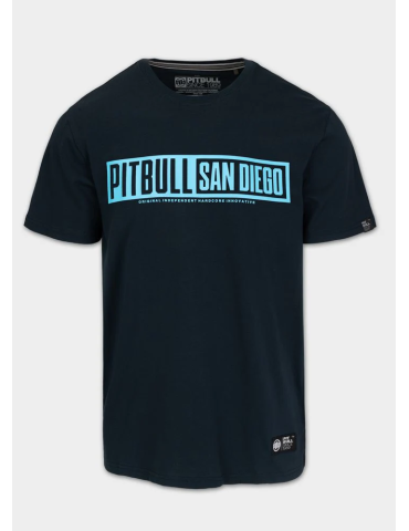 T-shirt Pitbull West Coast Eighty Nine Dog granatowy