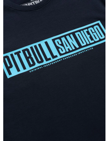 T-shirt Pitbull West Coast Eighty Nine Dog granatowy