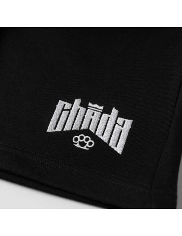Spodenki Chada dresowe - Kastet Logo czarne