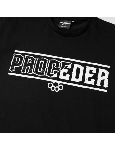 Tshirt Chada Proceder Cut czarny