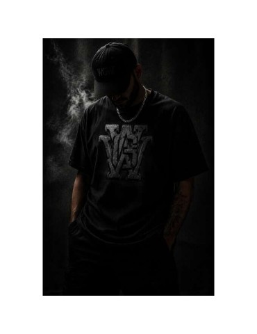 T-shirt Chada - WGW Stone czarny