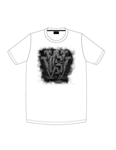 T-shirt Chada - WGW Stone biała