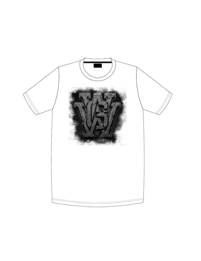T-shirt Chada - WGW Stone biała