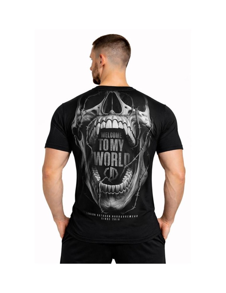 T-shirt Octagon Welcome To My World