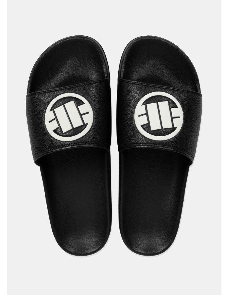 Klapki Piotbull West Coast LOGO czarne