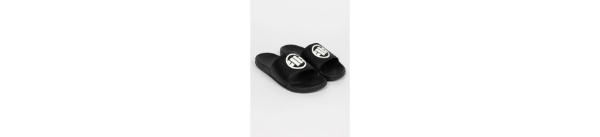 Klapki Piotbull West Coast LOGO czarne