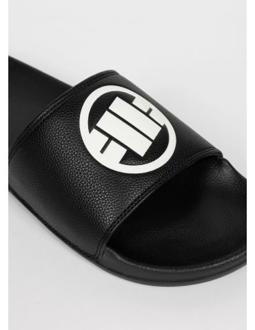 Klapki Piotbull West Coast LOGO czarne